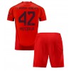 Bayern Munich Jamal Musiala #42 Heimtrikot 2024-25 Kurzarm (+ kurze hosen)